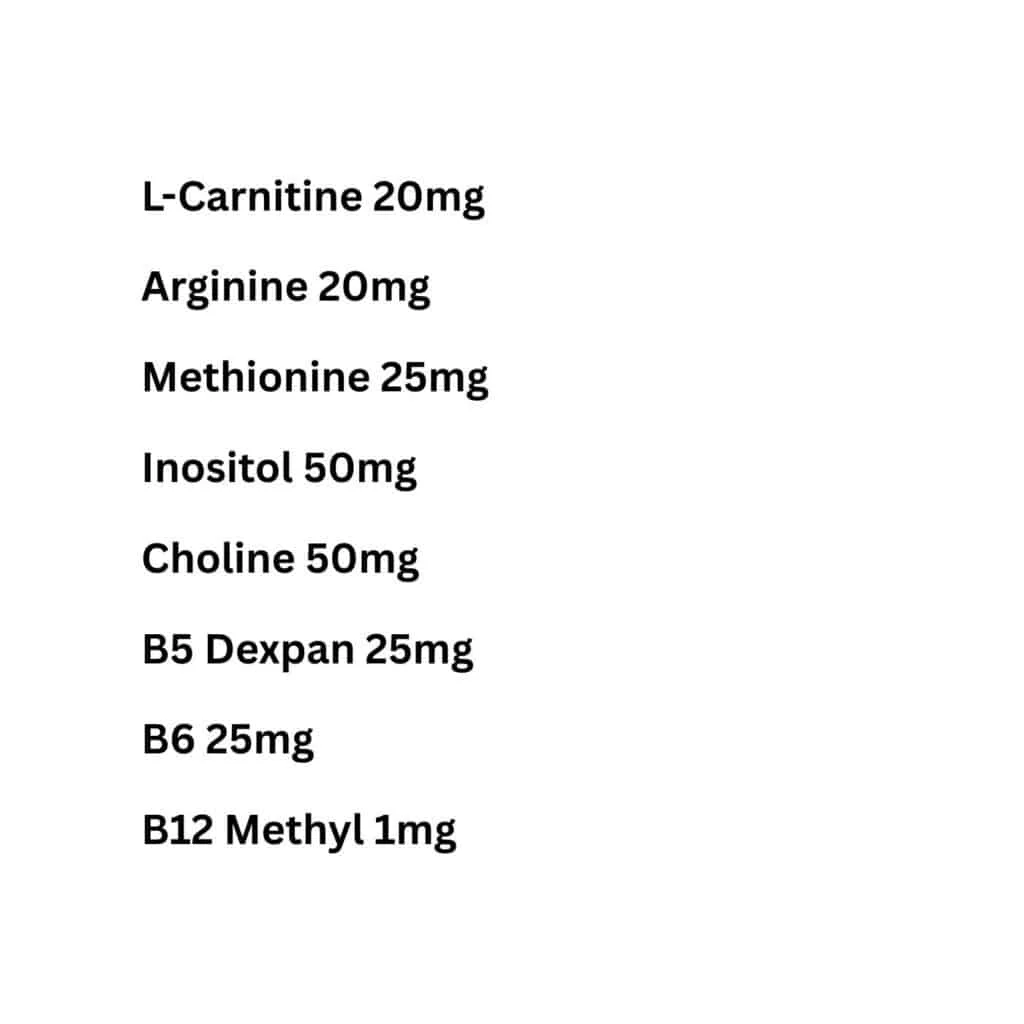 Buy LC216 L-Carnitine | B12 | B6 | Choline For Sale Online Australia - Image 2