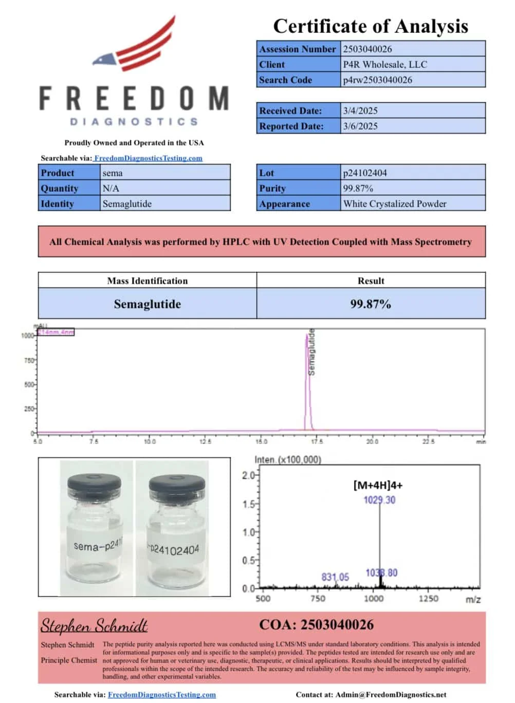 Semaglutide 10mg peptide vial – Buy online in Australia for research use