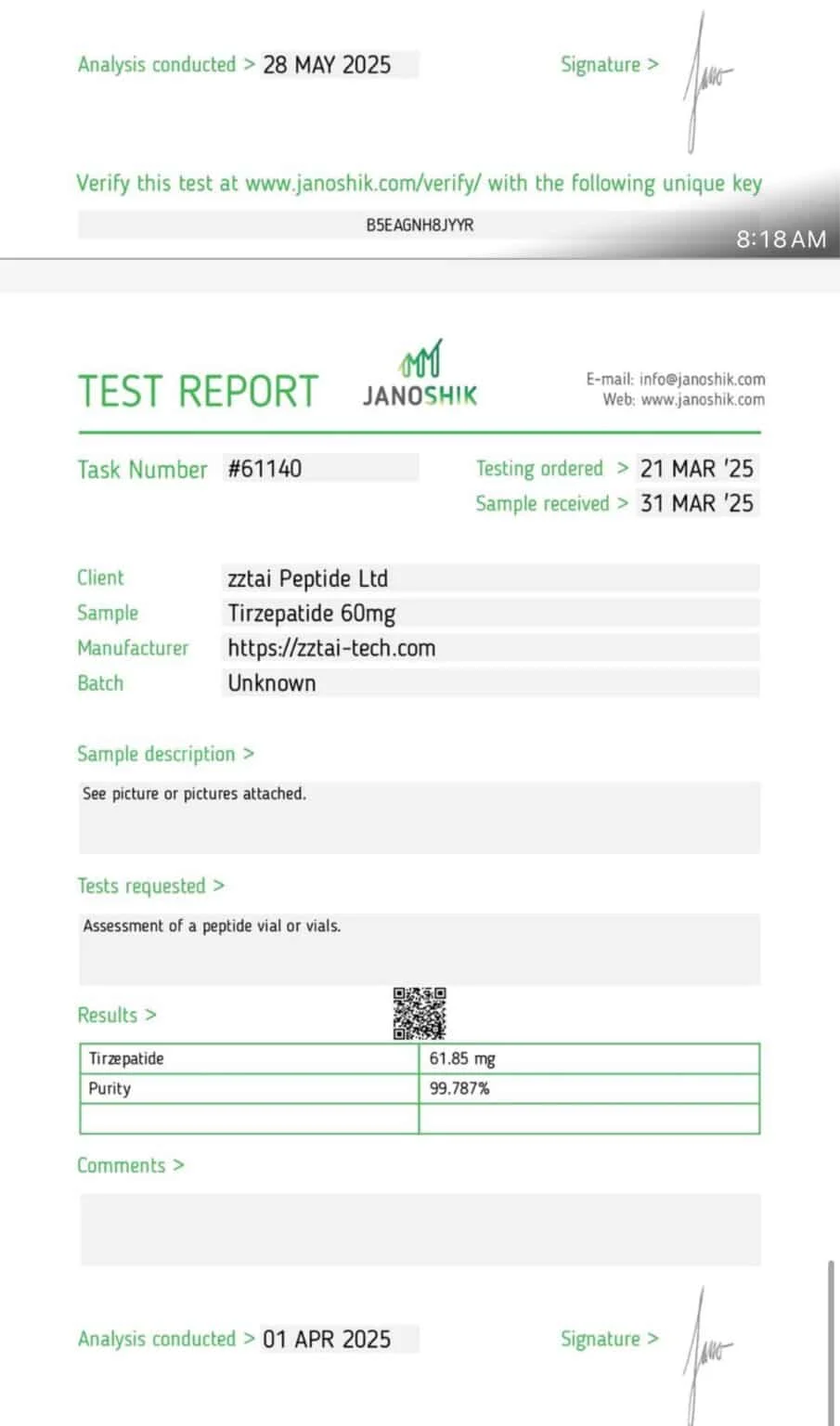 Buy Tirzepatide 60mg For Sale Online in Australia