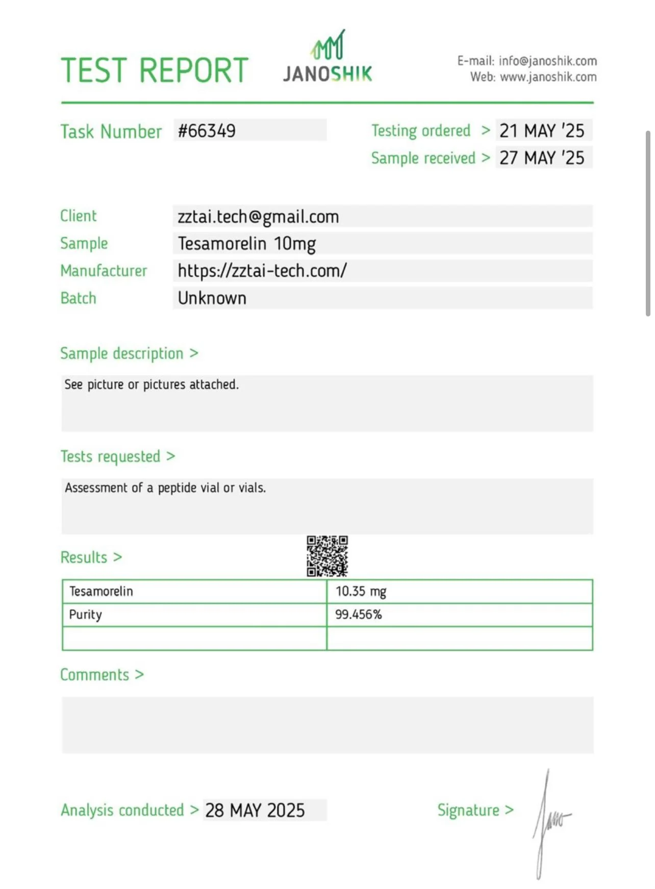 Tesamorelin 10mg vial – Buy online in Australia for research purposes