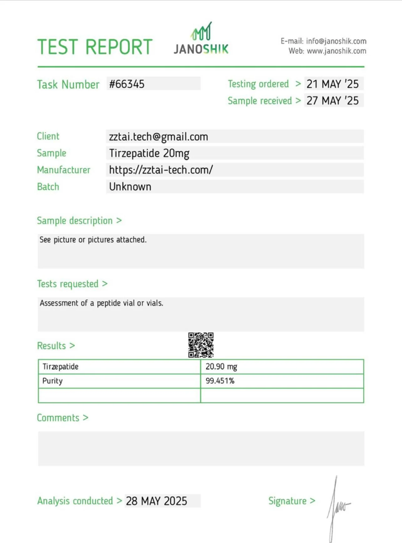 Buy Tirzepatide 20mg For Sale Online Australia
