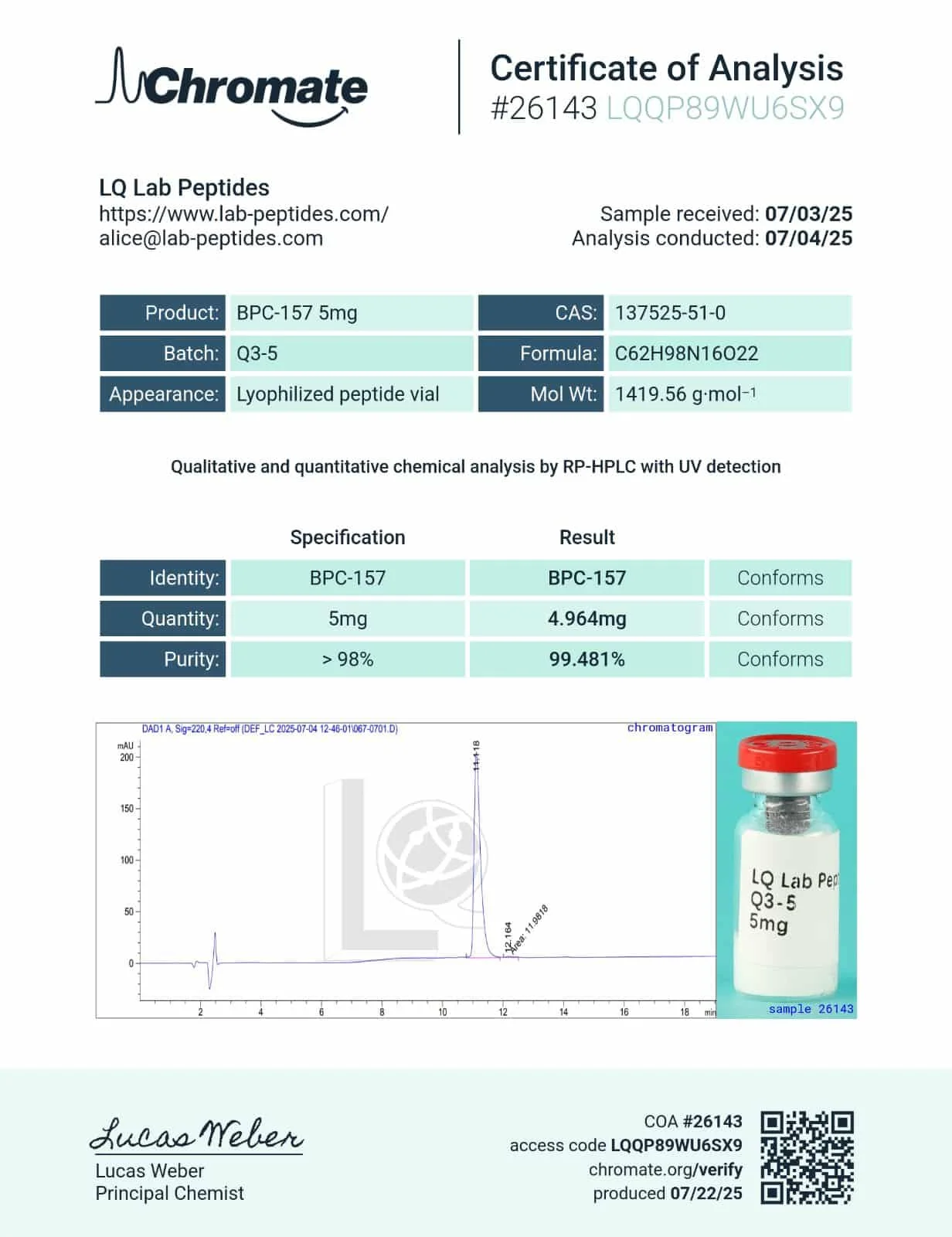 Buy BPC-157 5mg for Sale Australia Online – Research Peptides - Image 3