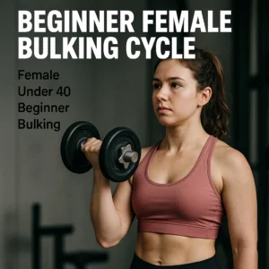 Beginner Female Bulking Cycle using Primobolan and Anavar for lean muscle gain in women under 40
