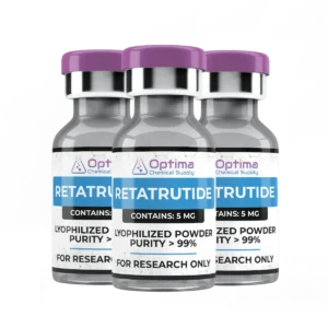 Retatrutide research peptide vial for laboratory use