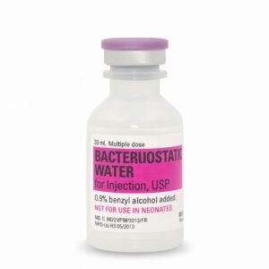 Bacteriostatic 0.9% Benzyl Alcohol 30mL – Hospira Injection USP